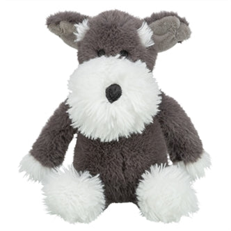 TRIXIE HOND MET SNOR PLUCHE GRIJS 38 CM