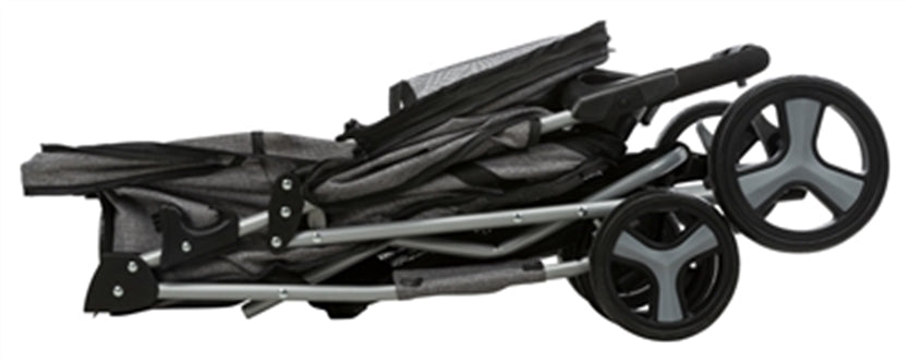 TRIXIE HONDENBUGGY GRIJS 47X80X100 CM TOT 15 KG