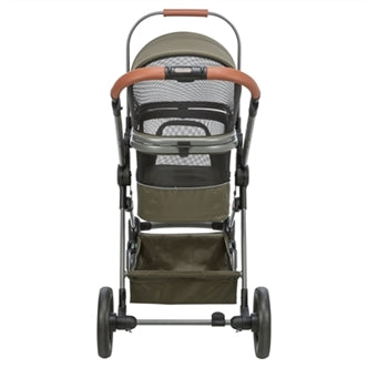 TRIXIE HONDENBUGGY MAXIMAAL 22 KG OLIJFGROEN 56X100X101 CM