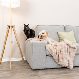 TRIXIE HONDENDEKEN COSY FLEECE BEIGE 100X70 CM