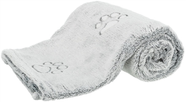TRIXIE HONDENDEKEN NANDO SOFTFLEECE LICHTGRIJS 100X70 CM