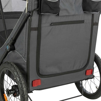 TRIXIE HONDENFIETSKAR OPVOUWBAAR GRIJS 103X74X95 CM
