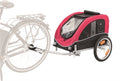 TRIXIE HONDENFIETSKAR ZWART / ROOD 75X63X68 CM