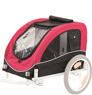 TRIXIE HONDENFIETSKAR ZWART / ROOD 75X63X68 CM