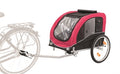 TRIXIE HONDENFIETSKAR ZWART / ROOD 80X75X86 CM