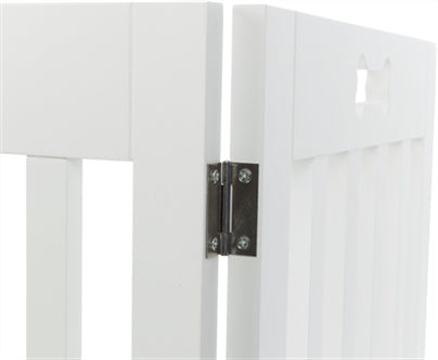 TRIXIE HONDENHEK AFSLUITHEK WIT 3 PANELEN 82-124X61 CM