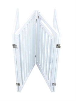TRIXIE HONDENHEK MET DEUR WIT 60-160 X 81 CM