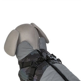 TRIXIE HONDENJAS PONTIS MET TUIG REFLECT GRIJS 40 CM
