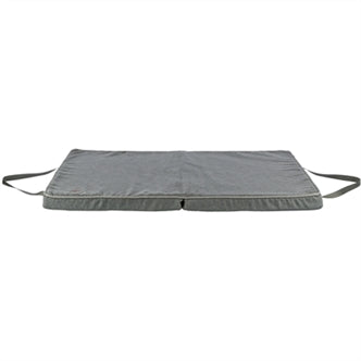 TRIXIE HONDENKUSSEN MATRAS SAMOA VITAL WATERAFSTOTEND OPVOUWBAAR DONKERGRIJS 100X70 CM