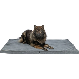 TRIXIE HONDENKUSSEN MATRAS SAMOA VITAL WATERAFSTOTEND OPVOUWBAAR DONKERGRIJS 140X90 CM