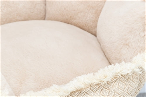 TRIXIE HONDENMAND BOHO HOEKIG BEIGE 80X80 CM