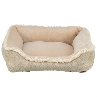 TRIXIE HONDENMAND BOHO RECHTHOEKIG BEIGE 100X80 CM