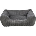 TRIXIE HONDENMAND JONNA VITAL RIBSTOF DONKERGRIJS 120X80 CM