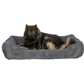 TRIXIE HONDENMAND JONNA VITAL RIBSTOF DONKERGRIJS 120X80 CM