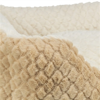 TRIXIE HONDENMAND KALINE MIO HOEKIG LICHTBRUIN / CREME 80X65 CM
