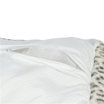 TRIXIE HONDENMAND LEO HOEKIG PANTERPRINT CREME 80X60 CM
