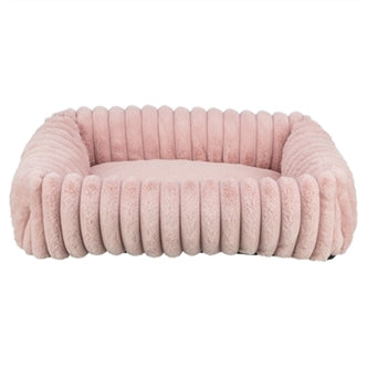 TRIXIE HONDENMAND LONNI HOEKIG RIBFLUWEEL ROZE 80X60 CM