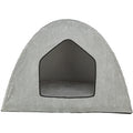 TRIXIE HONDENMAND TENT JONNA VITAL RIBSTOF LICHTGRIJS 75X55X55 CM
