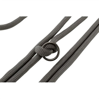 TRIXIE HONDENRIEM BE NORDIC VERSTELBAAR DONKERGRIJS / BRUIN 200X0,8 CM