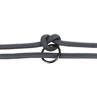 TRIXIE HONDENRIEM BE NORDIC VERSTELBAAR DONKERGRIJS / BRUIN 200X1,3 CM