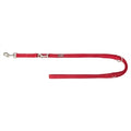 TRIXIE HONDENRIEM PREMIUM VERSTELBAAR TWEELAAGS ROOD 200X1,5 CM