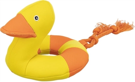 TRIXIE HONDENSPEELGOED AQUA TOY DUCK ON ROPE 20X36 CM
