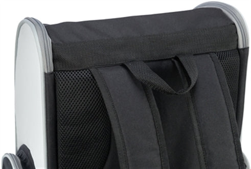 TRIXIE HONDENTAS RUGTAS CHLOE LICHTGRIJS / ZWART 39X27X43 CM