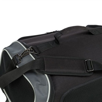 TRIXIE HONDENTAS VLIEGTUIGTAS BOARDING ZWART / GRIJS 55X40X23 CM