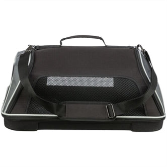 TRIXIE HONDENTAS VLIEGTUIGTAS BOARDING ZWART / GRIJS 55X40X23 CM