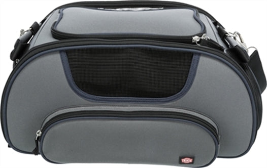 TRIXIE HONDENTAS VLIEGTUIGTAS WINGS GRIJS / ZWART 46X28X23 CM
