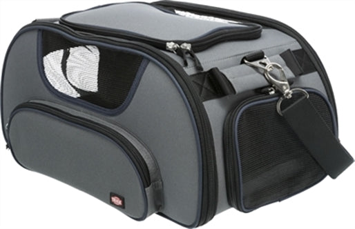 TRIXIE HONDENTAS VLIEGTUIGTAS WINGS GRIJS / ZWART 46X28X23 CM