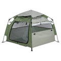 TRIXIE HONDENTENT POP-UP OLIJFGROEN / BEIGE 100X100X80 CM