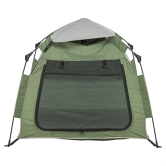 TRIXIE HONDENTENT POP-UP OLIJFGROEN / BEIGE 100X100X80 CM