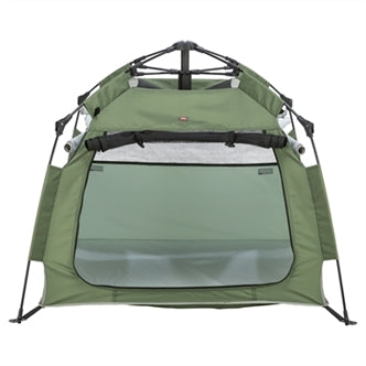 TRIXIE HONDENTENT POP-UP OLIJFGROEN / BEIGE 100X100X80 CM
