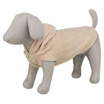 TRIXIE HONDENTRUI CARSON HOODIE MET CAPUCHON ZAND 24 CM