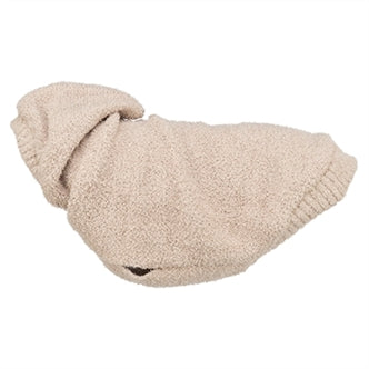 TRIXIE HONDENTRUI CARSON HOODIE MET CAPUCHON ZAND 24 CM