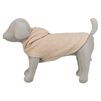 TRIXIE HONDENTRUI CARSON HOODIE MET CAPUCHON ZAND 27 CM
