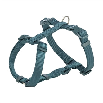 TRIXIE HONDENTUIG PREMIUM H-TUIG PETROL BLAUW 60-87X2,5 CM