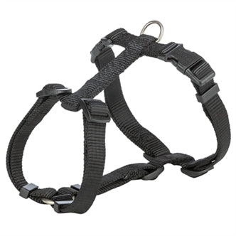 TRIXIE HONDENTUIG PREMIUM H-TUIG ZWART 60-87X2,5 CM
