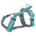 TRIXIE HONDENTUIG PREMIUM TREKKING AQUA BLAUW / GRAFIET GRIJS 36-44X1,5 CM
