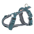 TRIXIE HONDENTUIG PREMIUM TREKKING PETROL BLAUW/ GRAFIET GRIJS 44-53X2 CM