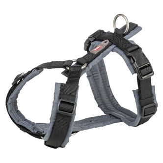 TRIXIE HONDENTUIG PREMIUM TREKKING ZWART / GRIJS 44-53X2 CM