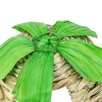 TRIXIE HUIS GRAS MET MAISBLADEREN 13X13X10 CM