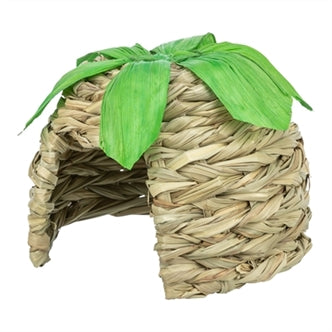 TRIXIE HUIS GRAS MET MAISBLADEREN 16X16X12 CM