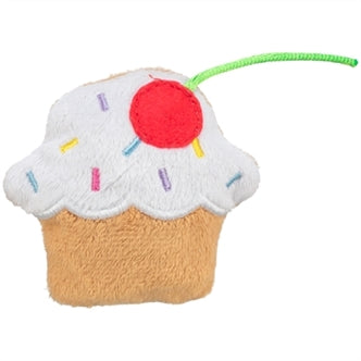 TRIXIE IJSJE OF CUPCAKE PLUCHE MET CATNIP ASSORTI 7 CM