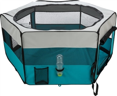TRIXIE INDOOR KNAAGDIERREN TURQUOISE / GRIJS 150X65 CM