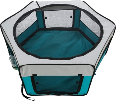 TRIXIE INDOOR KNAAGDIERREN TURQUOISE / GRIJS 150X65 CM