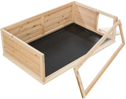 TRIXIE INDOOR REN CAVIA HOUT / PLEXIGLAS 114X74X30 CM