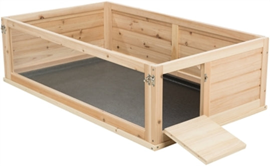 TRIXIE INDOOR REN CAVIA HOUT / PLEXIGLAS 114X74X30 CM