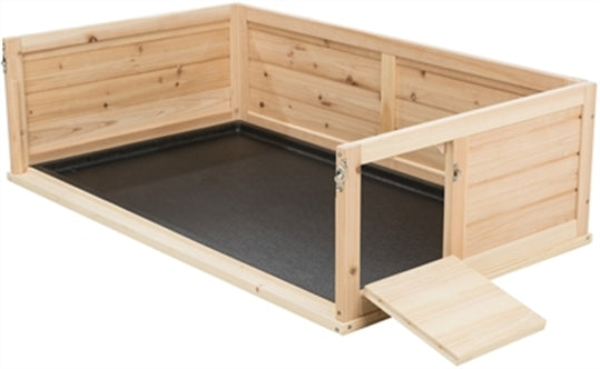 TRIXIE INDOOR REN CAVIA HOUT / PLEXIGLAS 114X74X30 CM